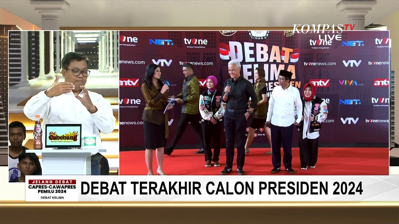 [FULL]  Adu Gagasan Capres-Cawapres, Tim Pemenangan Yakinkan Pemilih Pilih yang Terbaik