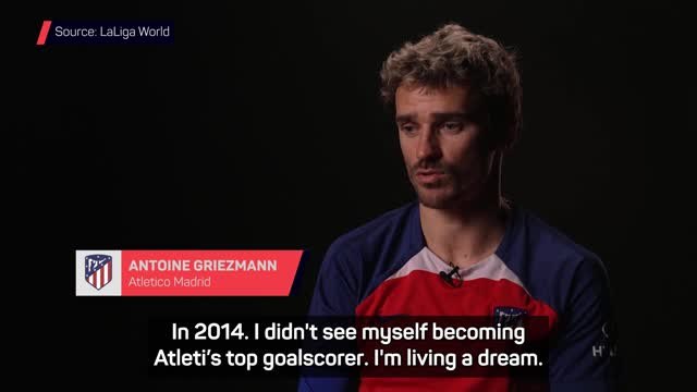 'I'm living a dream' - Griezmann honoured to be Atleti's leading scorer