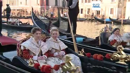 Carnevale di Venezia: sfilano le 12 Marie
