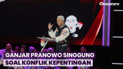 Sampaikan Visi-Misi, Ganjar Pranowo Singgung soal Konflik Kepentingan
