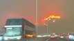Images incroyables des feux de foret au Chili