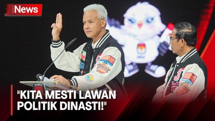 Ganjar Pranowo Tegas Ajak Lawan Politik Dinasti