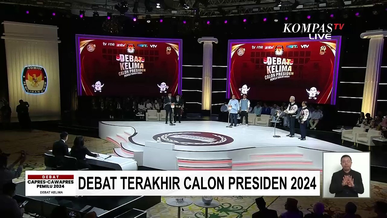 [FULL] Closing Statement 3 Capres, Prabowo Minta Maaf ke Anies dan Ganjar