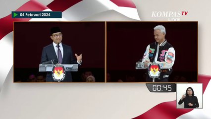[FULL] Tanya Jawab Anies-Ganjar soal Bayar UKT Pakai Pinjol