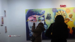 نساء وحكايات.. معرض تشكيلي بطنجة يبرز جمال وقيم المرأة المغربية