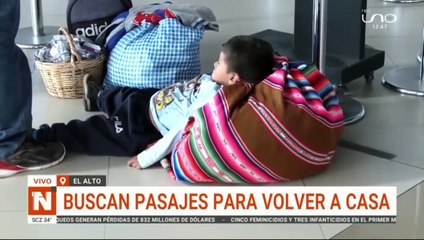 Alta demanda de vuelos solidarios en La Paz