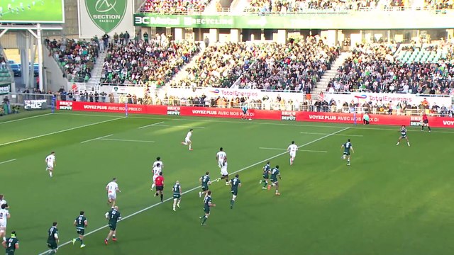 TOP 14 - Essai de Jack MADDOCKS (SP) - Section Paloise - Castres Olympique