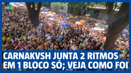 CarnaKvsh reúne dois ritmos em um único bloco; Veja como foi