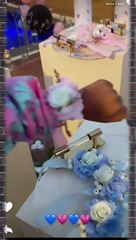 يوشا عبدالعزيز تكشف عن جنس البيبي في حفل مميز