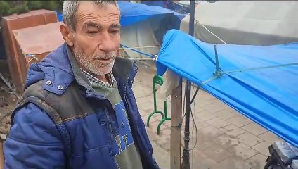 Depremin 1'inci yılında hala sobasız çadırda kalıyorlar: Lütfen sesimizi duyun!