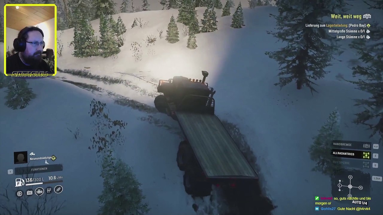 Am Ziel der heutigen Reise. SnowRunner #148