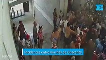 Incidentes entre hinchas de Chacarita