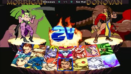 Dexaus vs So Hai - Vampire Hunter - darkstalkers' revenge