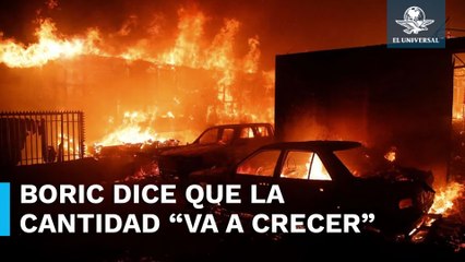 Suman 64 los muertos por incendios en Chile