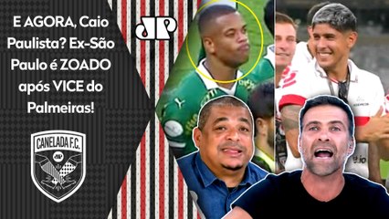 "OLHA ISSO! OLHA A CARA do Caio Paulista! O São Paulo FOI CAMPEÃO, e o Palmeiras..." VEJA DEBATE!