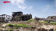 İsrail'in Gazze’de çekildiği bölgelerde bıraktığı yıkım görüntülendi