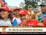 Movimientos Sociales de Bolívar marchan en Caracas para respaldar la Revolución Bolivariana