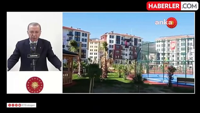 Cumhurbaşkanı Erdoğan, Gaziantep Deprem Konutları Kura ve Anahtar Teslim Töreni'ne Katıldı