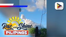 Bulkang Mayon, muling nagbuga ng abo; Bulkan, nananatili sa Alert Level 2