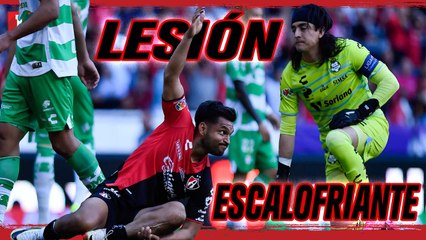 Eduardo Aguirre, sufre TERRIBLE LESIÓN tras anotar un gol con el ATLAS