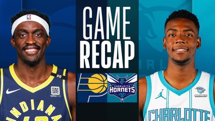 Game Recap: Pacers 115, Hornets 99