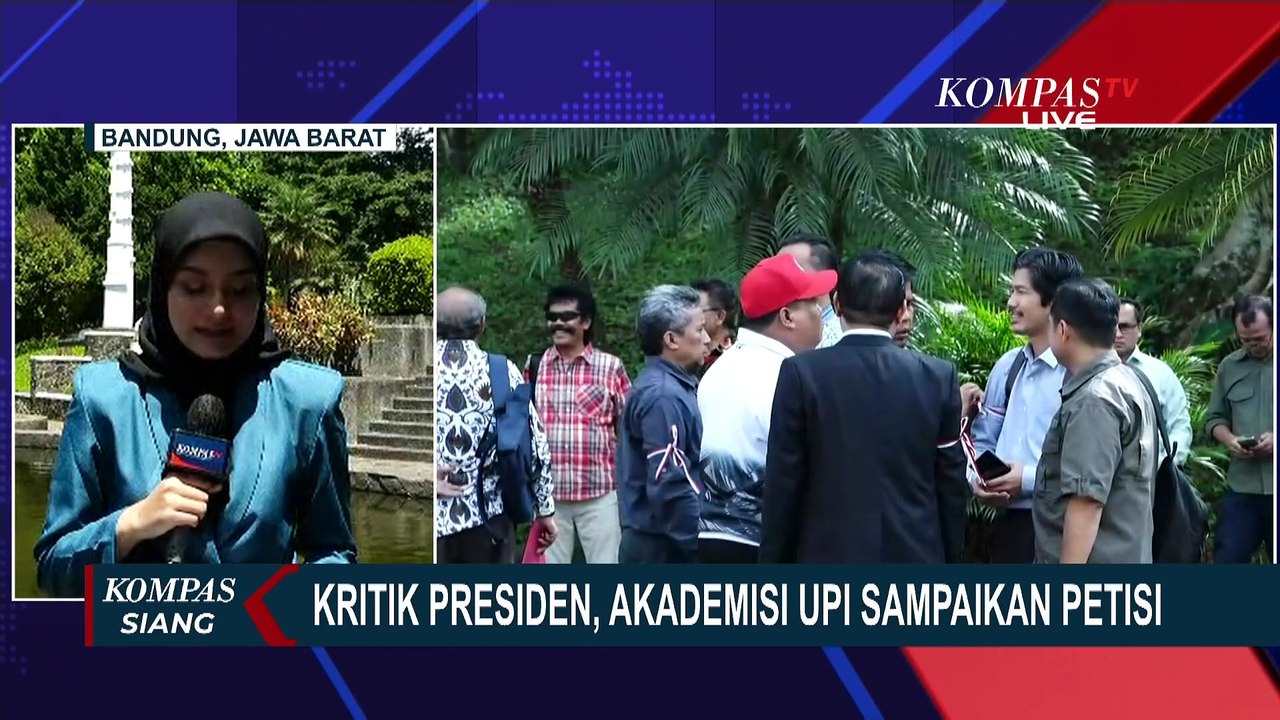 Giliran Akademisi UPI Serukan Petisi, Kritik Keberpihakan Jokowi di Pilpres 2024