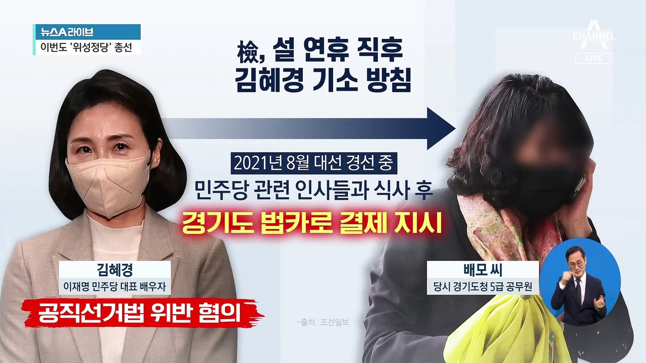 ‘법카 유용’ 김혜경…검찰, 설 연휴 직후 기소 방침