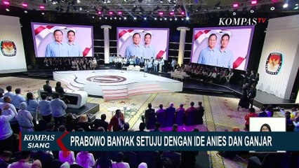 Momen Prabowo Banyak Setuju dengan Ide Anies dan Ganjar di Debat Pamungkas