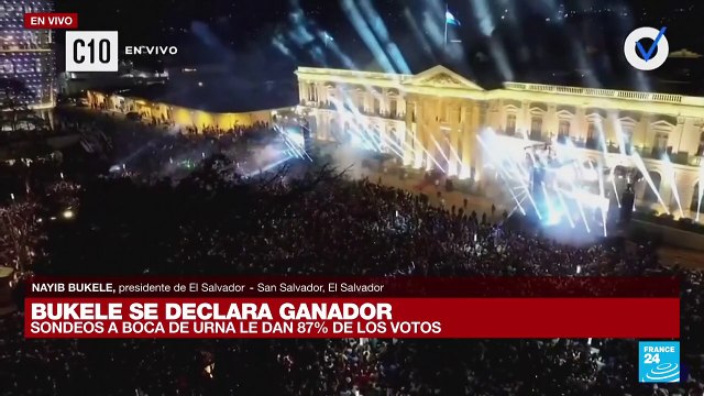 'La oposición quedó pulverizada': Nayib Bukele celebra su reelección como presidente de El Salvador