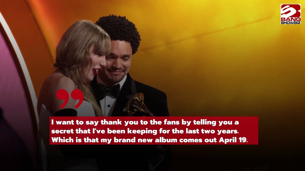 Taylor Swift Declares 'Tortured Poets Department' Release in April.