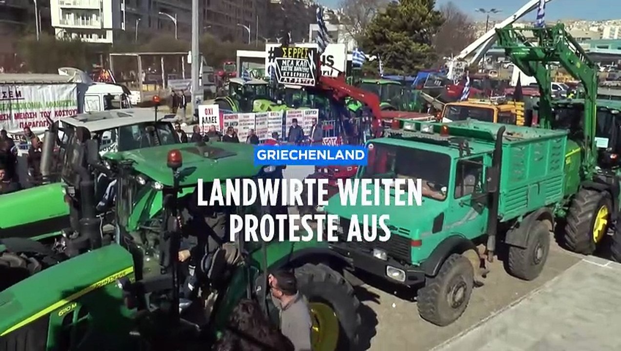 'Ein Land ohne Landwirte ist ein leeres Land' - Bauern in Griechenland sehen ihre  Existenz bedroht