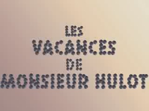 Jacques Tati : Les Vacances de Monsieur Hulot - projet école