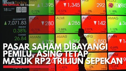 Pasar Saham Dibayangi Pemilu, Asing Tetap Masuk Rp2 Triliun Sepekan