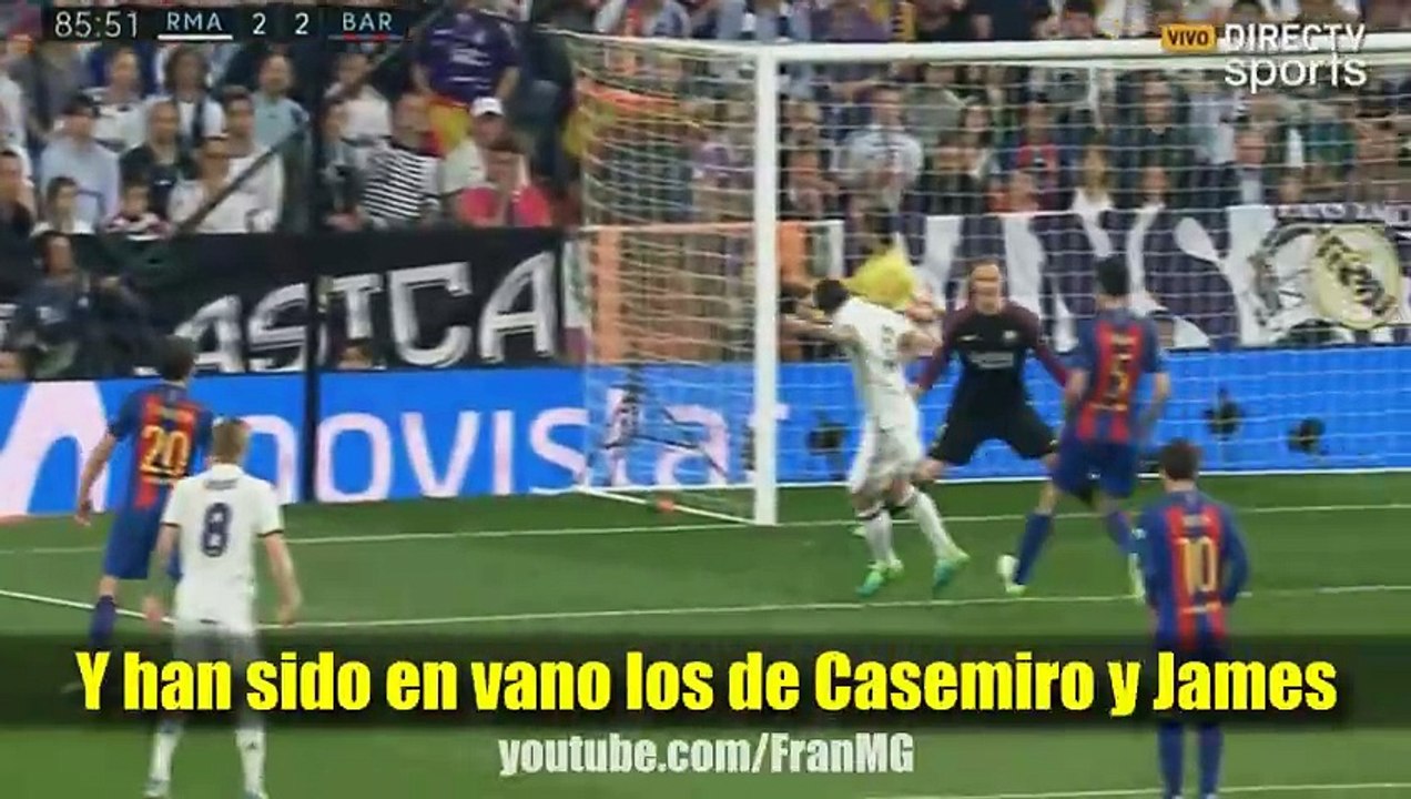 Canción Real Madrid - Barcelona 2-3 (Parodia Ahora Dice ft. J. Balvin, Ozuna, Arcángel) 2017