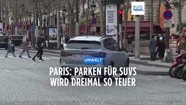 Non aux SUV - Paris erhöht die Parkgebühren für die großen, schweren Autos drastisch