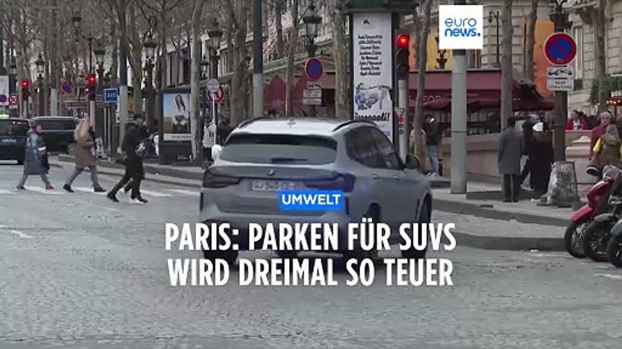 'Non' aux SUV - Paris erhöht die Parkgebühren für die großen, schweren Autos drastisch