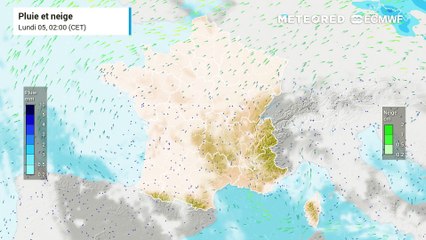 Pluies et vents de retour cette semaine