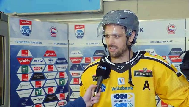 Rick Schofield (PUS) nach dem Sieg in Innsbruck