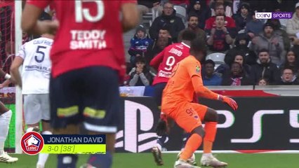 David at the double as Lille dominate Clermont