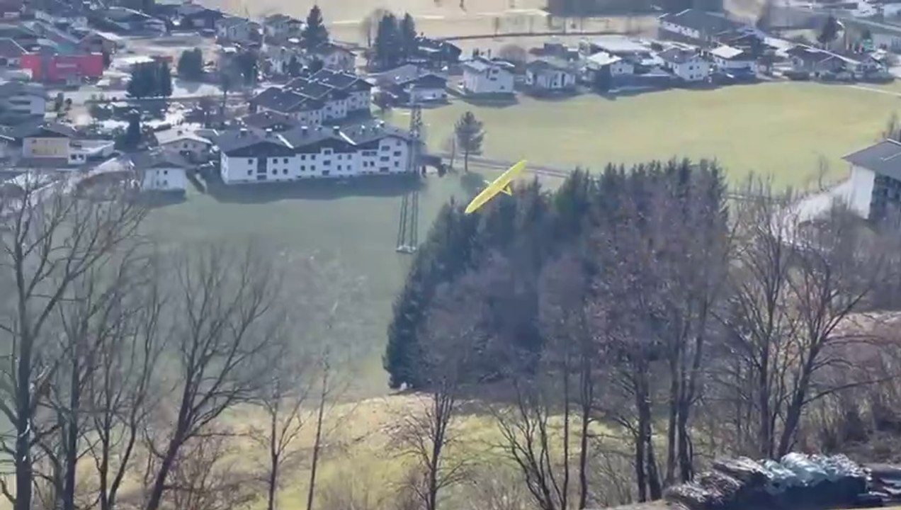 Wood wipe midi, Hangflug am Haushang West