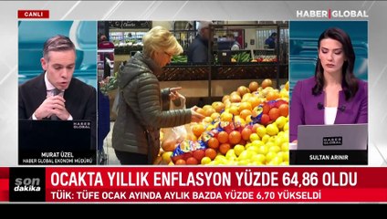 SON DAKİKA! Yılın ilk enflasyon rakamı açıklandı
