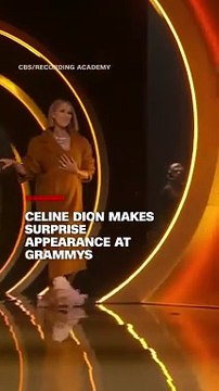 ظهور خاطف ونادر لسيلين ديون في حفل غرامي 2024