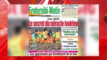 La Revue de Presse de RTI 1 du 05 février 2024 par Renaud Kevin Kobia