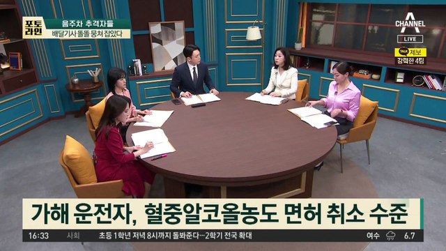 “만취차 꼼짝 마” 체포 작전…배달기사 똘똘 뭉쳐 잡았다