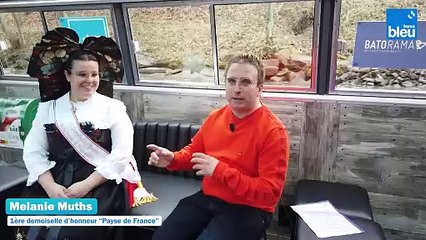 Melanie Muths, 1ère Demoiselle d'honneur "Payse de France" avec France Bleu Elsass 2/6