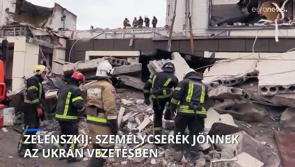 Zelenszkij: személycserék jönnek az ukrán felsővezetésben