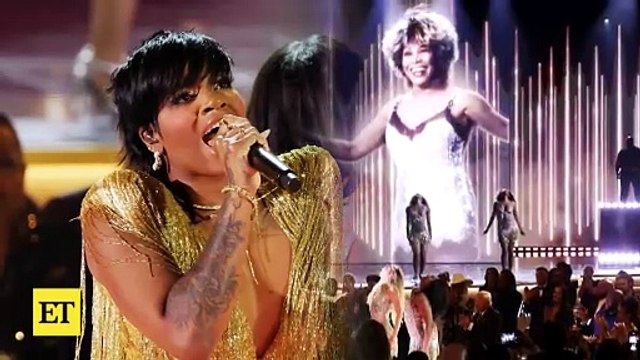 GRAMMYs_ Fantasia Barrino Tributes Tina Turner With Proud Mary Performance