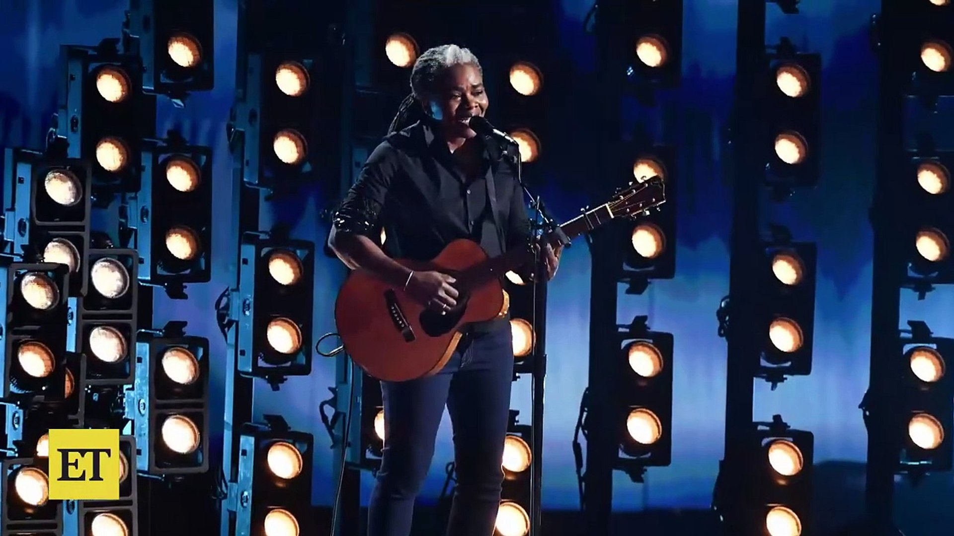 ⁣GRAMMYs_ Tracy Chapman Makes RARE Appearance to Sing Fast Car With Luke Combs