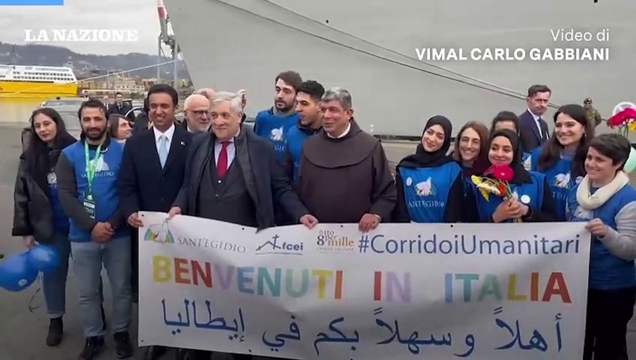 La nave Vulcano con i bimbi palestinesi feriti a Gaza ? arrivata a La Spezia