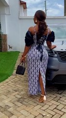 Gorgeous African Long Gown Style For ladies